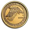Image 1 : 2016 Canada 1/4 oz Gold White Falcon BU