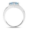 Image 2 : 1.07 ctw Genuine Champagne Quartz .925 Sterling Silver Ring