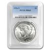 Image 1 : 1926-S Peace Dollar MS-63 PCGS