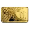 Image 1 : 2020 Solomon Islands 1/2 Gram Gold Zodiac Ingot (Scorpio)