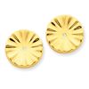 Image 1 : 14k Polished Sunburst Earring Jackets
