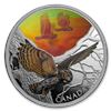 Image 1 : 2019 RCM 2 oz Ag $30 Majestic Birds in Motion: Great Horned Owls