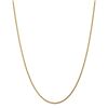 Image 1 : 14k Gold 1.75 mm Diamond-cut Rope with Chain Necklace - 30 in.