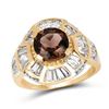 Image 1 : 2 ctw Morganite Ring 14K Rose Gold