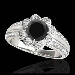 1.15 ctw H-SI/I Diamond Solitaire Ring 10K White Gold