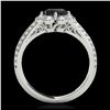 Image 2 : 1.15 ctw H-SI/I Diamond Solitaire Ring 10K White Gold