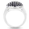 Image 2 : 2.59 ctw Fancy Black Diamond Solitaire Ring 10K Rose Gold