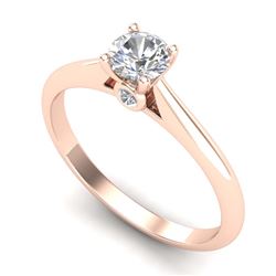 0.78 ctw H-SI/I Diamond Ring 10K Yellow Gold