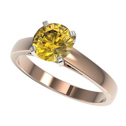 2.25 ctw VS/SI Diamond Art Deco Stud Earrings 14K Rose Gold