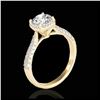 Image 2 : 2 ctw H-SI/I Diamond Ring 10K White Gold