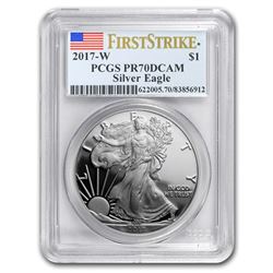 2017-W Proof Silver American Eagle PR-70 PCGS (FirstStrike®)
