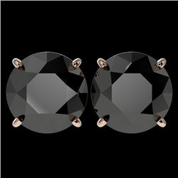 1.50 ctw SI/I Fancy Intense Yellow Diamond Ring 10K White Gold