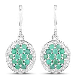 1.54 ctw Genuine Amethyst & White Topaz .925 Sterling Silver Ring