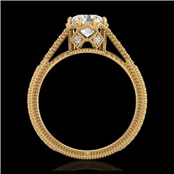 30.8 ctw Sapphire & VS/SI Diamond Eternity Bracelet 10K Yellow Gold