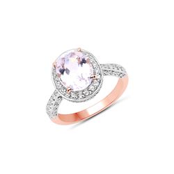 3.74 ctw Genuine Blue Sapphire .925 Sterling Silver Ring