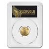 Image 1 : 2020 1/4 oz Gold Eagle MS-70 PCGS (First Day\, Black Label)