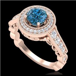 13.19 ctw Jade & Diamond Halo Bracelet 10K White Gold