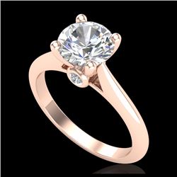 5.50 ctw Sapphire & VS/SI Diamond Necklace 18K White Gold