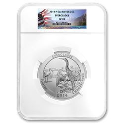 2014-P 5 oz Silver ATB Everglades SP-70 NGC