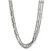 Image 1 : Sterling Silver Polished Necklace