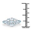 Image 3 : 0.81 ctw VS/SI Diamond Solitaire Halo Ring 14K Rose Gold