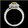 Image 2 : 2.59 ctw Fancy Black Diamond Solitaire Ring 10K Yellow Gold