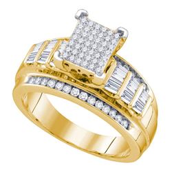 Sterling Silver Pear Lab-Created Blue Sapphire Diamond Stud Earrings 1/20 Cttw