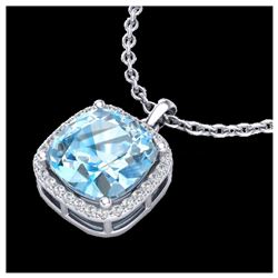 1 ctw SI/I Fancy Intense Yellow Diamond Ring 10K White Gold