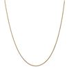 Image 1 : 14k Gold 1.25 mm Spiga Chain Necklace - 20 in.