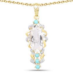 1.65 ctw Genuine Opal and White Topaz .925 Sterling Silver Ring