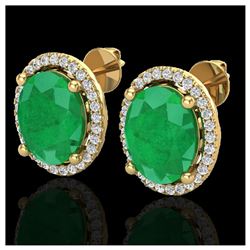 1.43 ctw H-SI/I Diamond Solitaire Halo Ring 10K White Gold