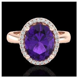 0.65 ctw VS/SI Diamond Solitaire Art Deco Stud Earrings 18K Yellow Gold