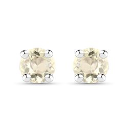 0.17 ctw Genuine White Topaz .925 Sterling Silver Bracelet