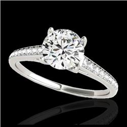 3.89 ctw Canary Citrine & Diamond Earrings 14K Rose Gold