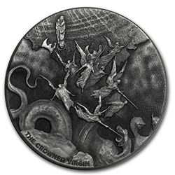 2019 2 oz Silver Coin - Biblical Series (The Crowned Virgin)