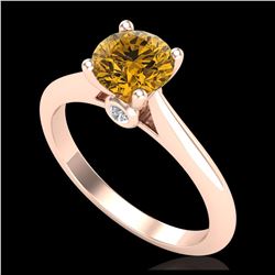 2.50 ctw VS/SI Cushion Diamond Stud Earrings 10K Yellow Gold