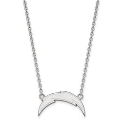 Sterling Silver Los Angeles Chargers Large Pendant Necklace