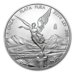 2014 Mexico 1 oz Silver Libertad BU