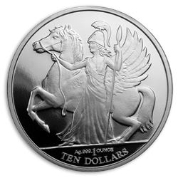 2017 British Virgin Islands 1 oz Silver Pegasus Proof