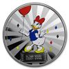 Image 1 : 2019 1 oz Silver $2 Disney Carnival Collection: Daisy Duck
