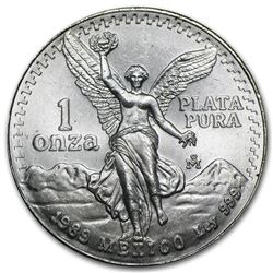 1989 Mexico 1 oz Silver Libertad BU