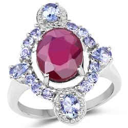 2.31 ctw Genuine Black Diamond .925 Sterling Silver Bangle