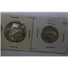 Image 1 : Canada Twenty-five Cent Coins (2)