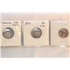 Image 1 : Canada Five Cent Coins (3)