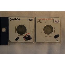 Canada Ten Cent Coins (2)
