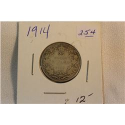 Canada Twenty-five Cent Coin (1)