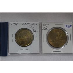 Saskatchewan Tokens (2)