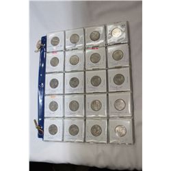 Collection of U.S.A. State & Territories Quarters