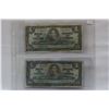 Image 1 : Bank of Canada Dollar Bills (2)