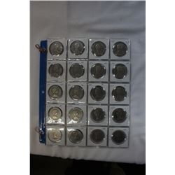 Set of 33 Nickel Dollars (Some Dates are Missing)